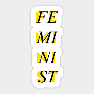 Feminist - Empowering Women Equality Sticker